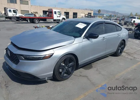 2024 Honda Accord Hybrid Sport-L z USA, uszkodzony, nr VIN 1HGCY2F75RA012109